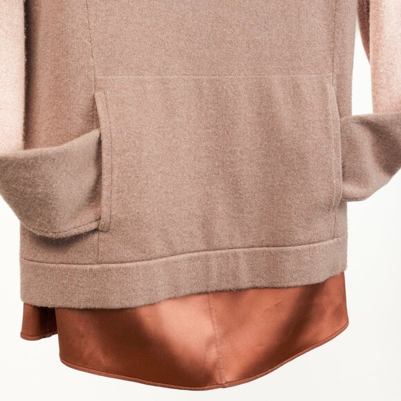 Brunello Cucinelli Light Brown Cashmere Silk-Tank Sweater Set - Picture 7 of 10